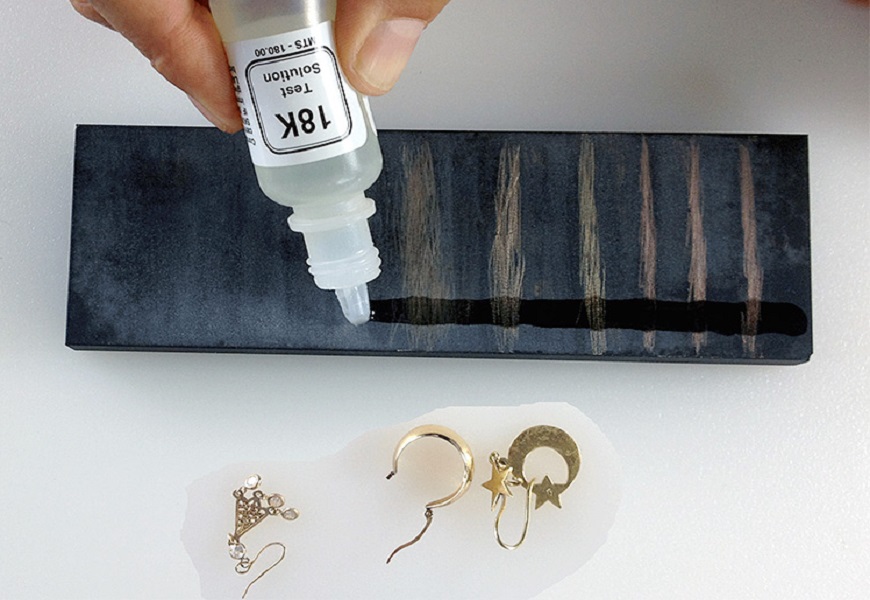 Gold Authenticity Testing Instructions