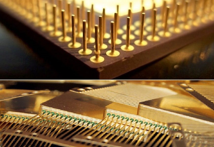 Gold content in processors