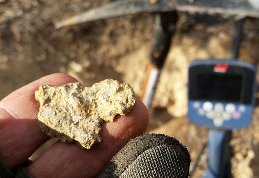 Places where you can find the noble metal in nature