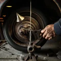 Фото по теме: Как самостоятельно сделать сход-развал по отвесу и нитке: проверенный дедовский метод.