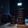 Фото по теме: Как правильно хранить летнюю резину без дисков в гараже, чтобы она не деформировалась.