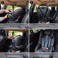 Фото по теме: Как правильно установить детское автокресло категории 0+ (автолюльку) против хода движения.