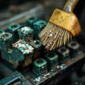 Фото по теме: Как быстро почистить контакты в блоке предохранителей от зелени и окислов.