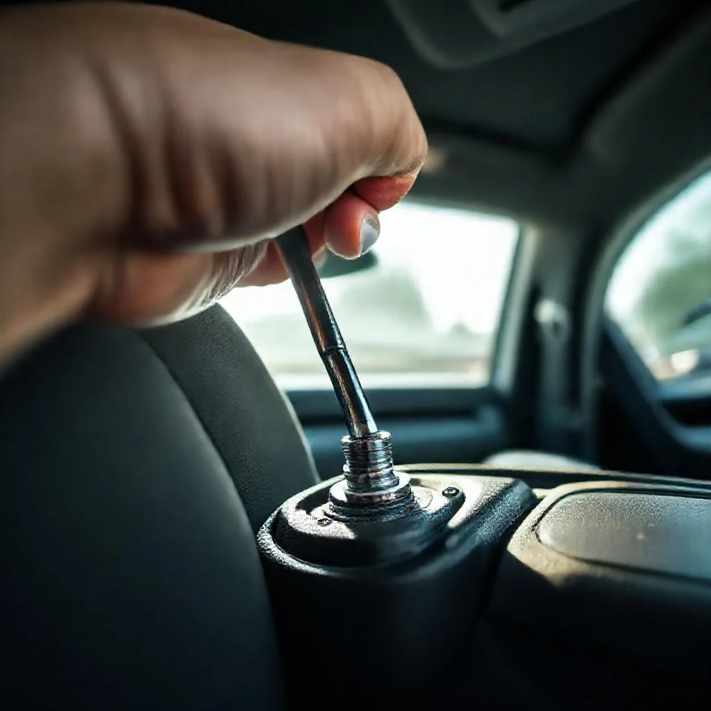 Фото по теме: Как самостоятельно отрегулировать трос ручного тормоза из салона автомобиля.